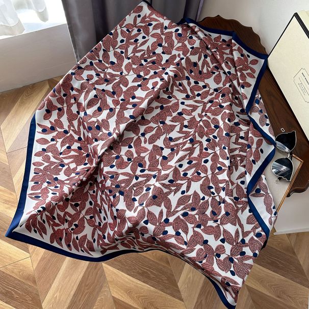 Gift Twill Early Spring Big Shawl Autumn and Winter Fashion Silk Scarf Women_voghion.com