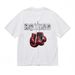 Women's Comfortable Breathable Classic T-Shirt With Boxing Theme Pattern_voghion.com