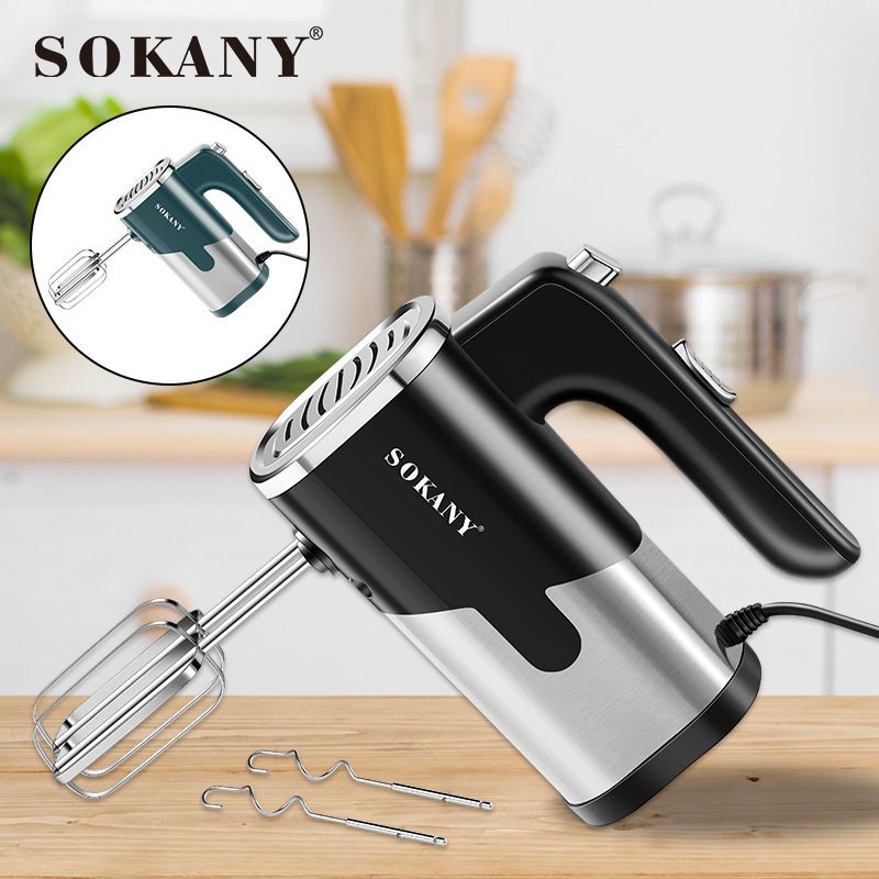 European Standard Electric Egg Beater Baking Fully Automatic Handheld Mixer Mixed Blender_voghion.com