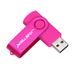 Opbevaringsenheder flashdrev lasergravering USB flashdrev kreativ erindringsgave sølv klips roterende vandtæt USB flashdrev_voghion.com