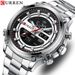 Men's Digital Sports Watch With Large Round Dial, Water Resistant, Alarm, Calendar, Week Display - Casual Quartz Wristwatch_voghion.com