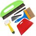 15-Piece Wallpaper Tool Kit With Squeegee, Brush, Roller & Cutter – Multi-Size Scraper For Home & Car Film Application_voghion.com