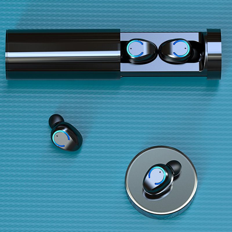 F9-6 Bluetooth-Headset Binaural Mini Cylinder TWS Sport In-Ear Stereo Wasserdichte Ohrstöpsel_voghion.com