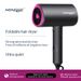 sèche-cheveux domestique haute puissance 1800W sèche-cheveux à ions négatifs sèche-cheveux à marteau pliable sèche-cheveux hôtel salon de coiffure_voghion.com