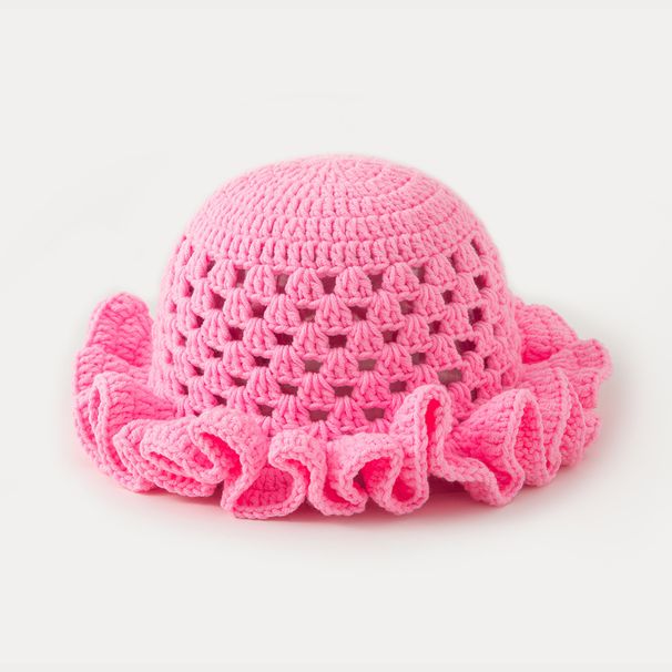 Handgestrickter Fischerhut mit Spitzenbesatz – Atmungsaktiv, stylisch und perfekt für Frühling, Herbst und Winter. Wollpullover-Fischerhut_voghion.com