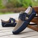 2025 New Bean Canvas Korean Edition Trendy Large Men's Casual Shoes Men_voghion.com
