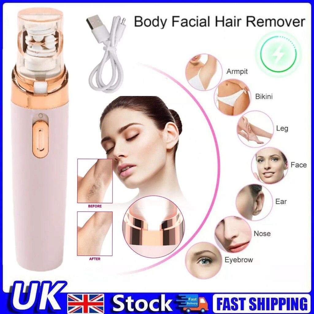 Gesichtsepilierer Finishing Touch Gesicht Haarentfernung Frauen Arme Körper Haarentferner ~_voghion.com