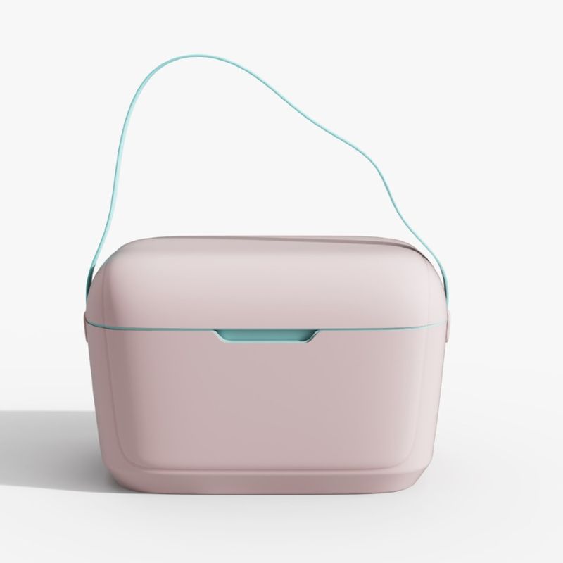 Boîte isotherme 12QT pour camping-car, barbecue, pique-nique, réfrigération des aliments, congélateur portable avec bandoulière_voghion.com