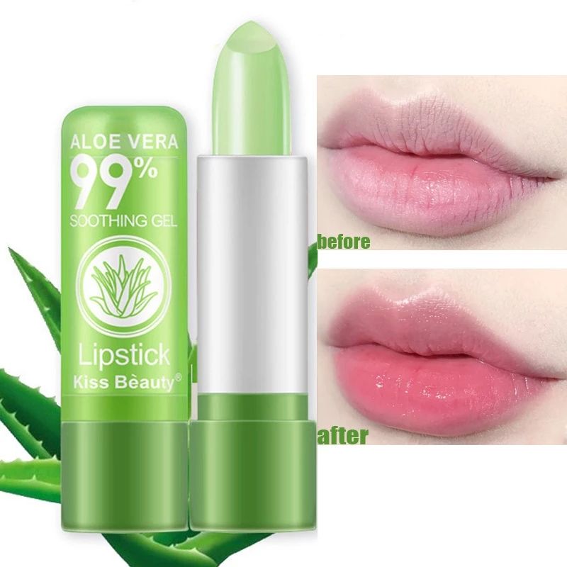 Honey Peach 1PC Temperatura Cambia colore Rossetto glitterato Idratante duraturo Nutriente Illuminante naturale_voghion.com