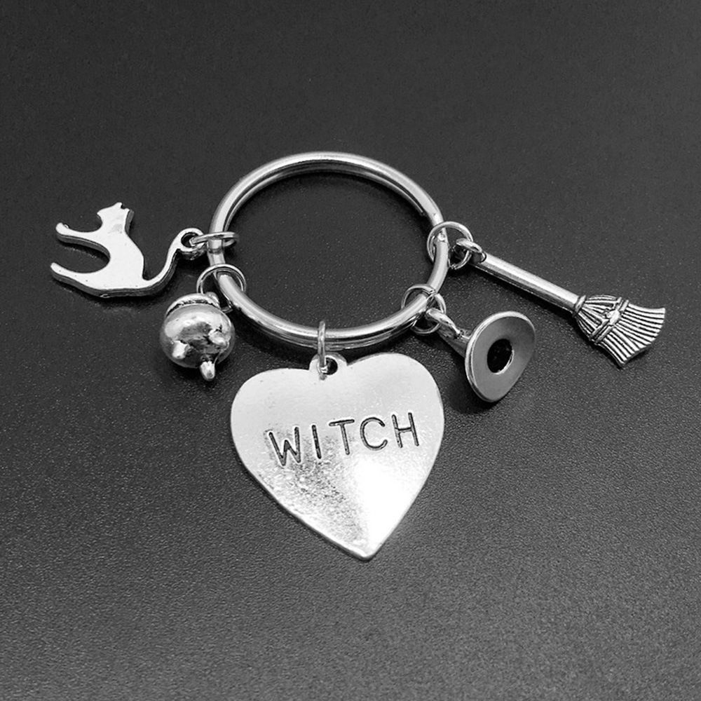 Education & Office Supplies Gothic Craft Hat Keychain Cat Keychain_voghion.com