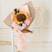 Festival Gifts Christmas Hand Woven Knitted Flower Bouquet For Birthday And Graduation Gifts For Girls Simulated Sunflower Flower Bouquet Gift_voghion.com