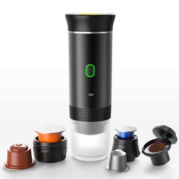 Wireless Electric Portable Espresso Coffee Machine For Car_voghion.com