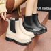 Hanji women's casual rain boots_voghion.com