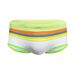 UXH Fashion Men's Swimming Shorts Swim Trunks Sexy Boxer Swimwear For Men_voghion.com