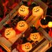 Halloween LED Light Strings - Bat, Skeleton, Pumpkin & Ghost Decorations For Spooky Party Lighting (Battery/Plug-in Options, 2-3.6m Length)_voghion.com
