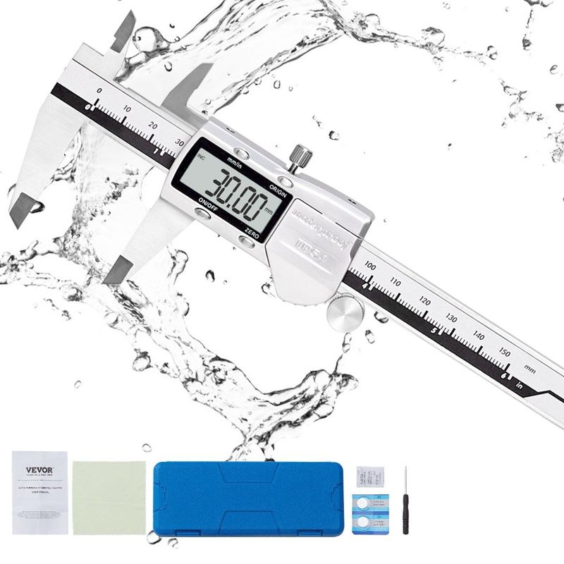 Digital Function Caliper Screen Large Caliper Meas LCD Oringinal Zero Electronic 06 Micrometer Calipers Tool W Measuring 4 ABS_voghion.com