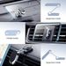 Alloy Folding Magnetic Car Phone Holder Stand 360° Rotation Mobile Phone Automobile Dashboard Mount Sticky Bracket_voghion.com