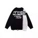 Men's Clothing New autumn long sleeved sweater street hip hop loose color matching tassel jacquard brand knitted sweater_voghion.com