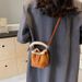 2025 neue Lamm Wolle Mini Eimer Tasche Meilad Wildleder Retro Einzelnen Schulter Crossbody Handtasche_voghion.com