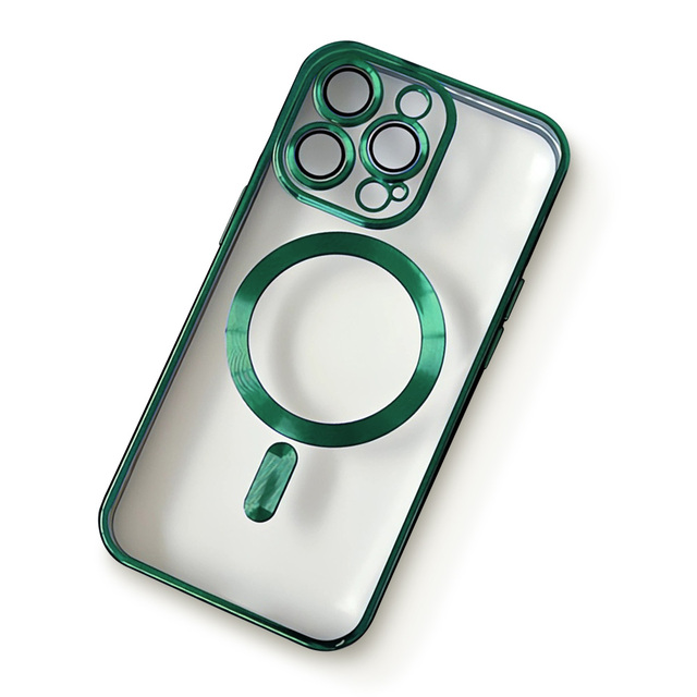 Transparent Plating TPU Phone Case For IPhone 12 13 Pro Case For IPhone 14 Plus 13 12 11 Pro Max Xs XR Case Soft Silicone Cover_voghion.com