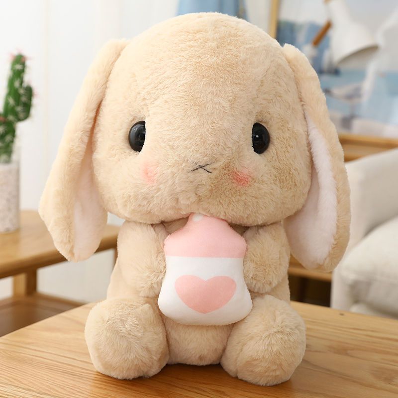 Long Eared Plush Toy Cute Radish Rabbit Pillow Cloth Doll Birthday Gift For Girls_voghion.com