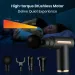 LED Touch Massage Gun - 4 Heads|Portable|EU Charger_voghion.com