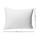 270T Polyester Hotel-Grade Adjustable Loft Pillow - 3D Fiber Filled, Hypoallergenic & Breathable, 20x28 Inch (White)_voghion.com