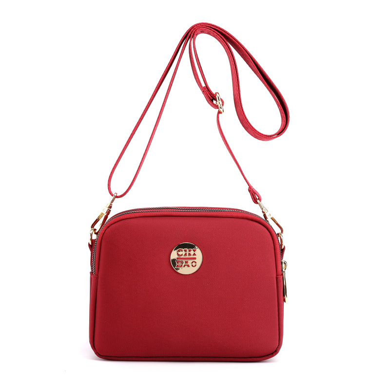 Borsa a tracolla nuova moda in tessuto Oxford, versatile per la mamma che esce, borsa quadrata piccola a spalla singola da donna_voghion.com