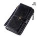 Retro Multi Function Anti Theft Brush Rfid Zipper Snap Button Large Capacity Long Women's Wallet Wallet Handbag_voghion.com