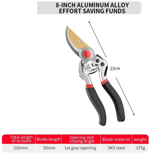 8 Zoll Baumzweig Spezial-Gartenschere Kunst Gartenschere Beschneiden Blumenpflücken Teeblätter Gott Waffe Blume und Baum Sie_voghion.com