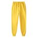 boy Spring And Autumn New Sports Sweatpants Korean Version Fleece Lined Thickened Slim Fit Casual Fashion Trendy Men's_voghion.com