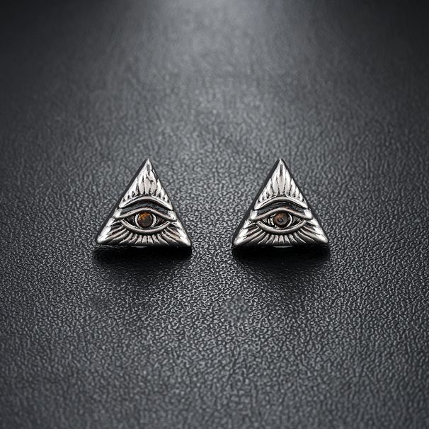 Orecchini a clip con occhi d'angelo, orecchini a clip da uomo, moda di alta qualità, personalità, orecchini coordinati, gioielli semplici e leggeri da donna._voghion.com