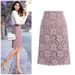 Women's Clothing new summer slim water soluble lace skirt very fairy French niche A line skirt mid length hip skirt_voghion.com