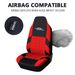 Heavy Duty Covers Full Set,Universal Fit Most /Trucks,Bucket Front&2+1 Rear Car Seat Cover,for Fiat Ducato 230 For_voghion.com