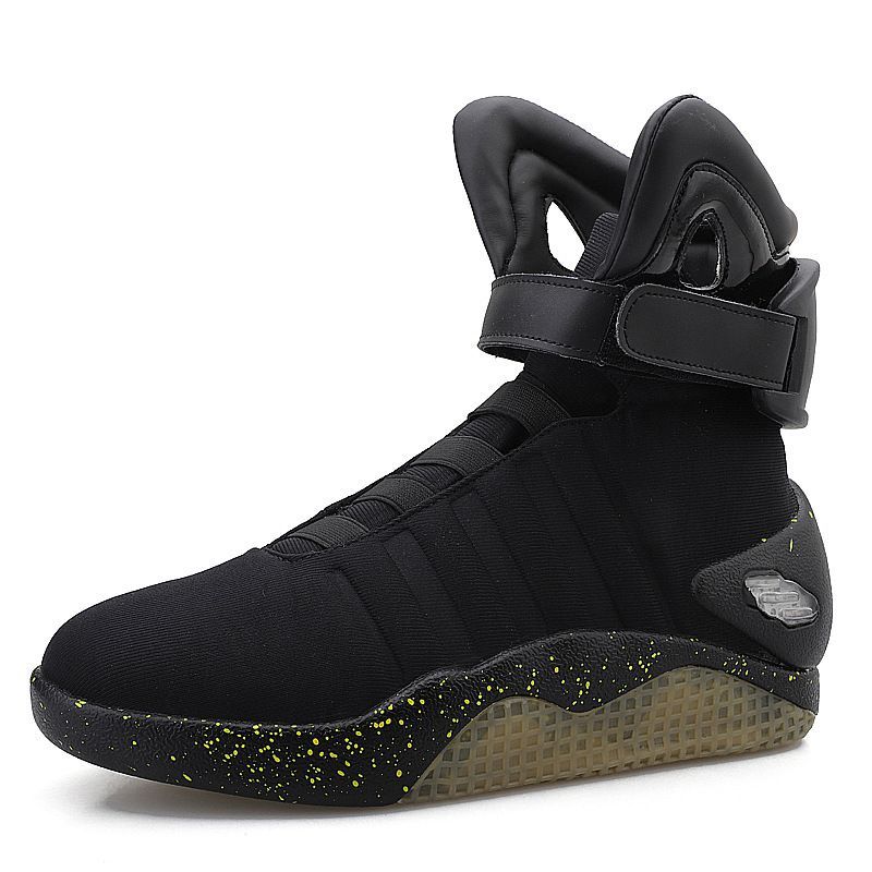 2022 Klassiske luksussko fra Shoe King med USB-opladning og lysende, afslappede lette sko fra Back To The Future MAG til mænd._voghion.com