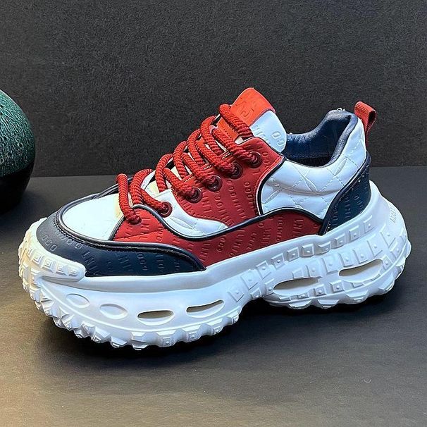 Mocassins à semelle épaisse pour homme, tendance, décontractés, design de niche, nouvelle collection 2025_voghion.com