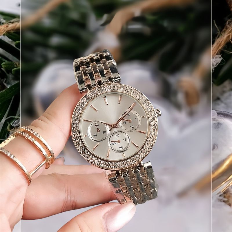 High-End Waterproof Wristwatch Simple Versatile Elegant Ins Style Small Dial Women's Quartz Watch_voghion.com