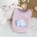 Petstyle Heart-shaped Elephant Small Bean Bag Warm Fleece Puppy Kitten Clothes Cat_voghion.com