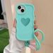 Do Samsung Galaxy A05 A05s A04s A04e A03 Core A03s A02s Pokrowiec z wiszącą liną Love Heart Candy Wavy Soft Phone Case_voghion.com
