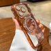 NEW Orange Luxury Sparkle Diamond Transparent Magnetic Case For IPhone 17 16 15 14 13 ProMax 17Air Full Lens Coverage Soft Cover_voghion.com