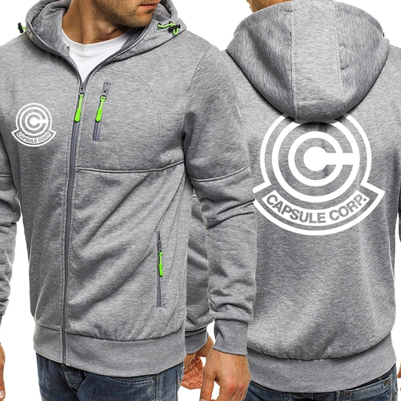 Felpe con cappuccio Anime giapponesi Lettera C Abbigliamento casual ampio da uomo Felpa in pile oversize con cerniera alla moda con cappuccio_voghion.com
