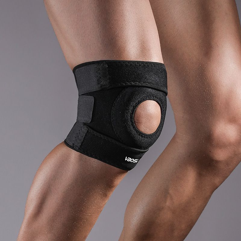 Sports Outdoor Running Basketball Mountaineering Cycling Pressurized Knee Pads Protective Gear_voghion.com