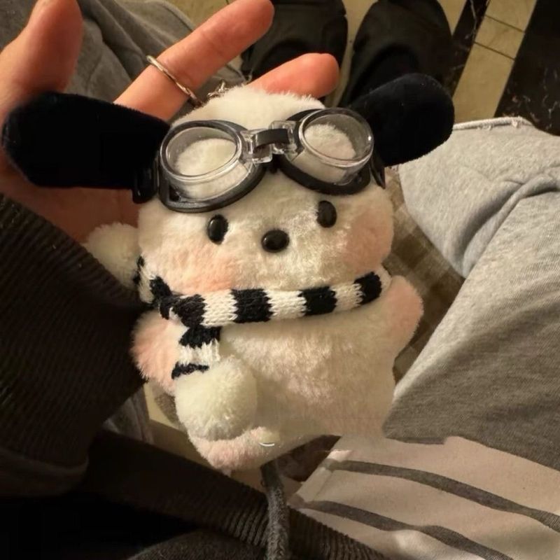 Taschenteile & Zubehör Blush Pacha Hund Süße Puppe Mädchen Herz Schultasche Anhänger Plüsch Kreative Puppe Cartoon Paar Geschenk_voghion.com