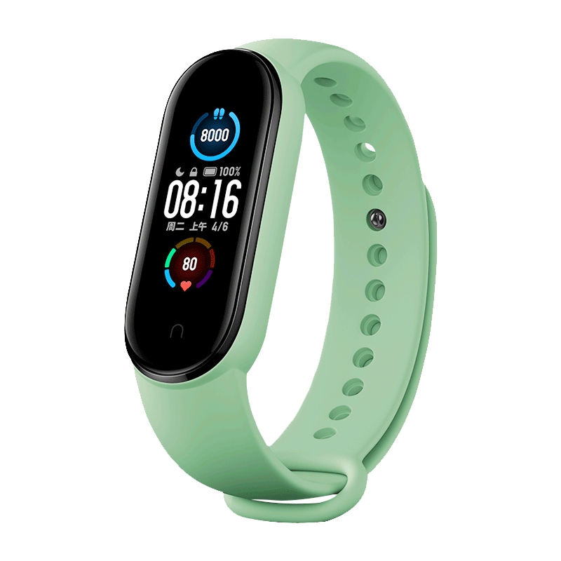 Band Voor Xiaomi Mi Band 7 6 5 Armband Sport Siliconen Polsbandje riem Vervanging Smart horloge Xiao Mi Band 3 4 5 6 Band_voghion.com