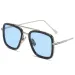Luxus Quadrat Sonnenbrille Männer Frauen Marke Designer Retro Legierung Rahmen Große Sonnenbrille Vintage Gradienten Männlich Weiblich Oculos Feminino_voghion.com