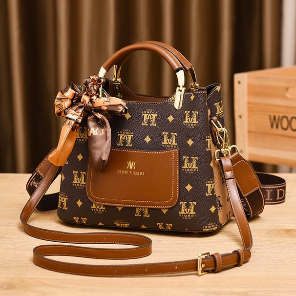 Proizvajalec 2024 nova retro črka vsestranska velika prostornina ročna torba čez ramo ženska enodelna torba za čez ramo dropshipping_voghion.com