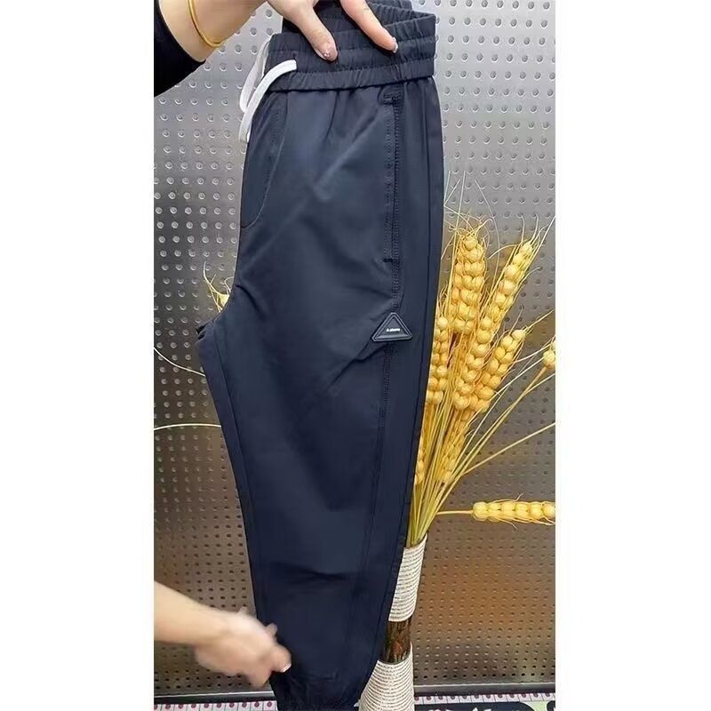 Men's Clothing Fashionable Casual Pants Autumn New Style Nine Point Leggings Sports Pants Versatile Skinny Pants For Men_voghion.com