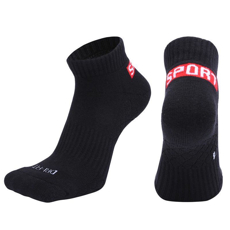 Combed Cotton Badminton Sweat-Absorbent Antibacterial Sports Socks_voghion.com