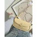 Solid Color Small For Women Spring Summer Niche Girl Yellow Underarm Baguette Bag Crossbody Unisex Style_voghion.com