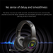 Forerunner (EWEADN) X12 Wireless Noise Cancelling Gaming Headset 7.1 Surround Positioning Compatible With Laptop Desktop_voghion.com